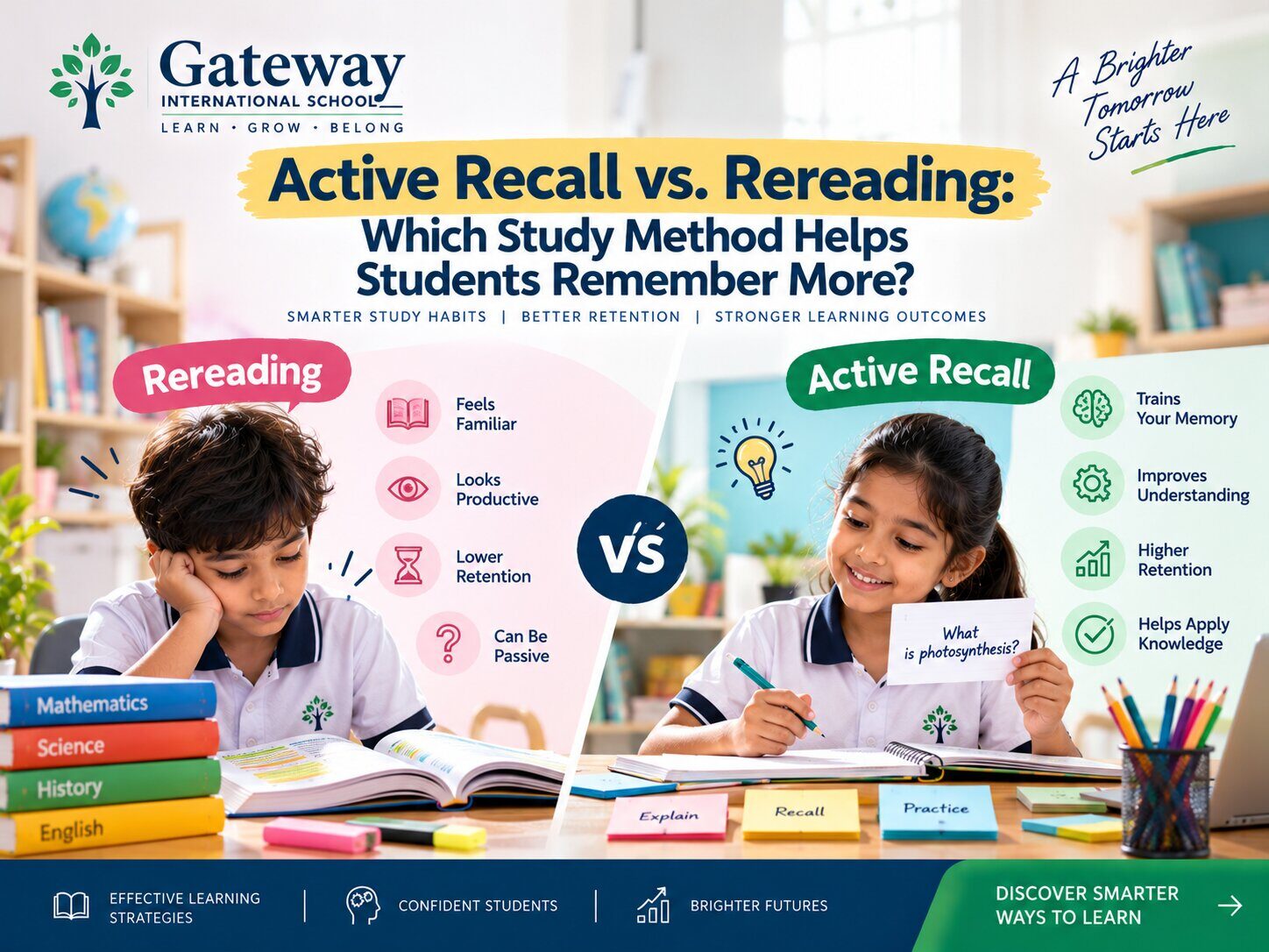 Active Recall vs. Rereading Study Guide